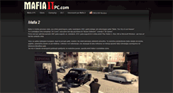 Desktop Screenshot of mafia2pc.com